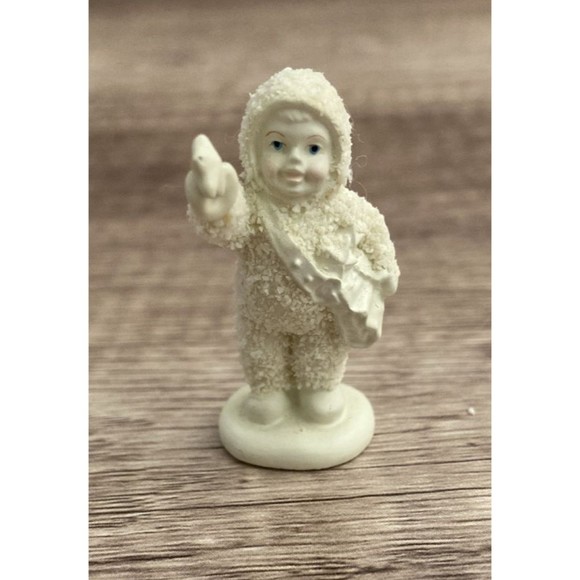 Snowbabies Dept 56 Pewter Figurines Hugs and Kisses Set of 2 Collecting Stars - Picture 6 of 12